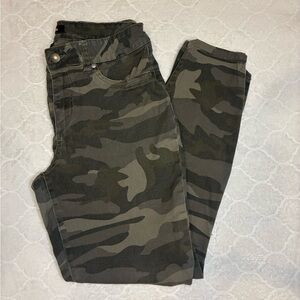 d. jeans Camouflage Skinny Pants